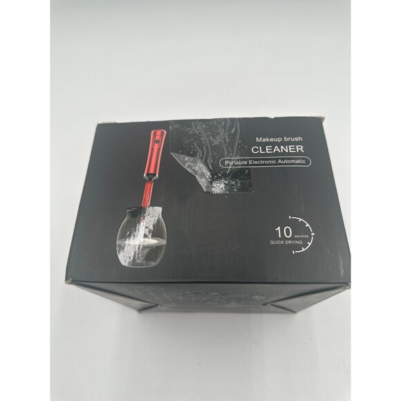 Vicksa Makeup Brush Cleaner Portable Electronic Automatic (Black) - Picture 2 of 7